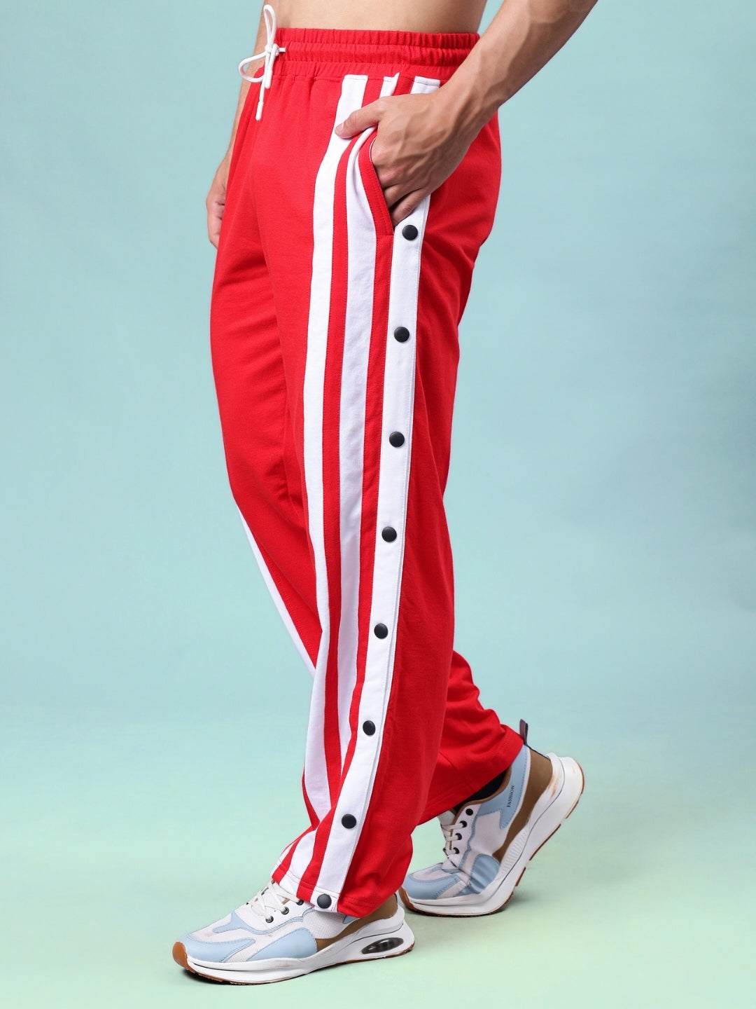 DANCER JOGGERS (RED-WHITE)