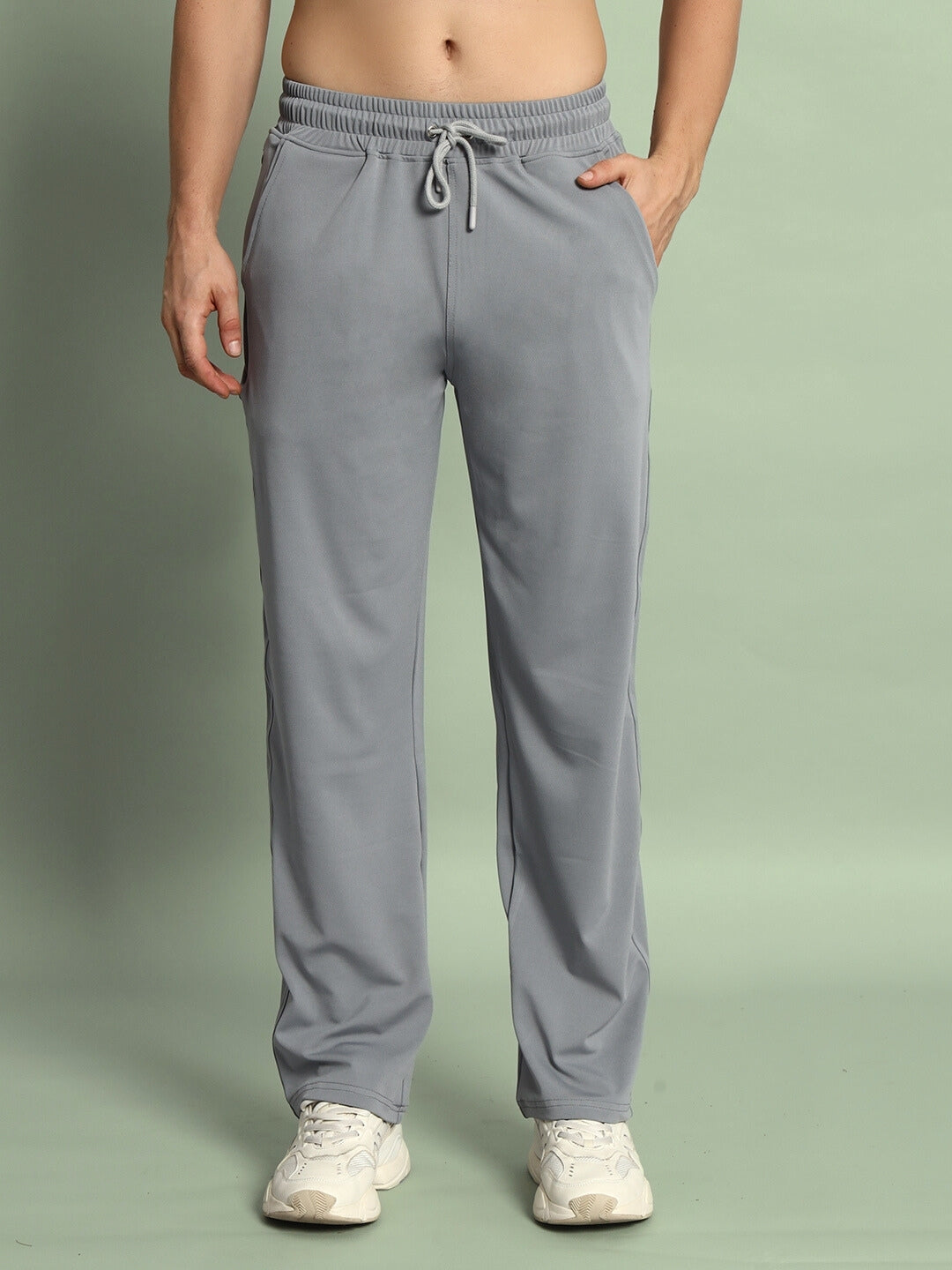 SPRINGY RELAXED FIT JOGGER (GREY)