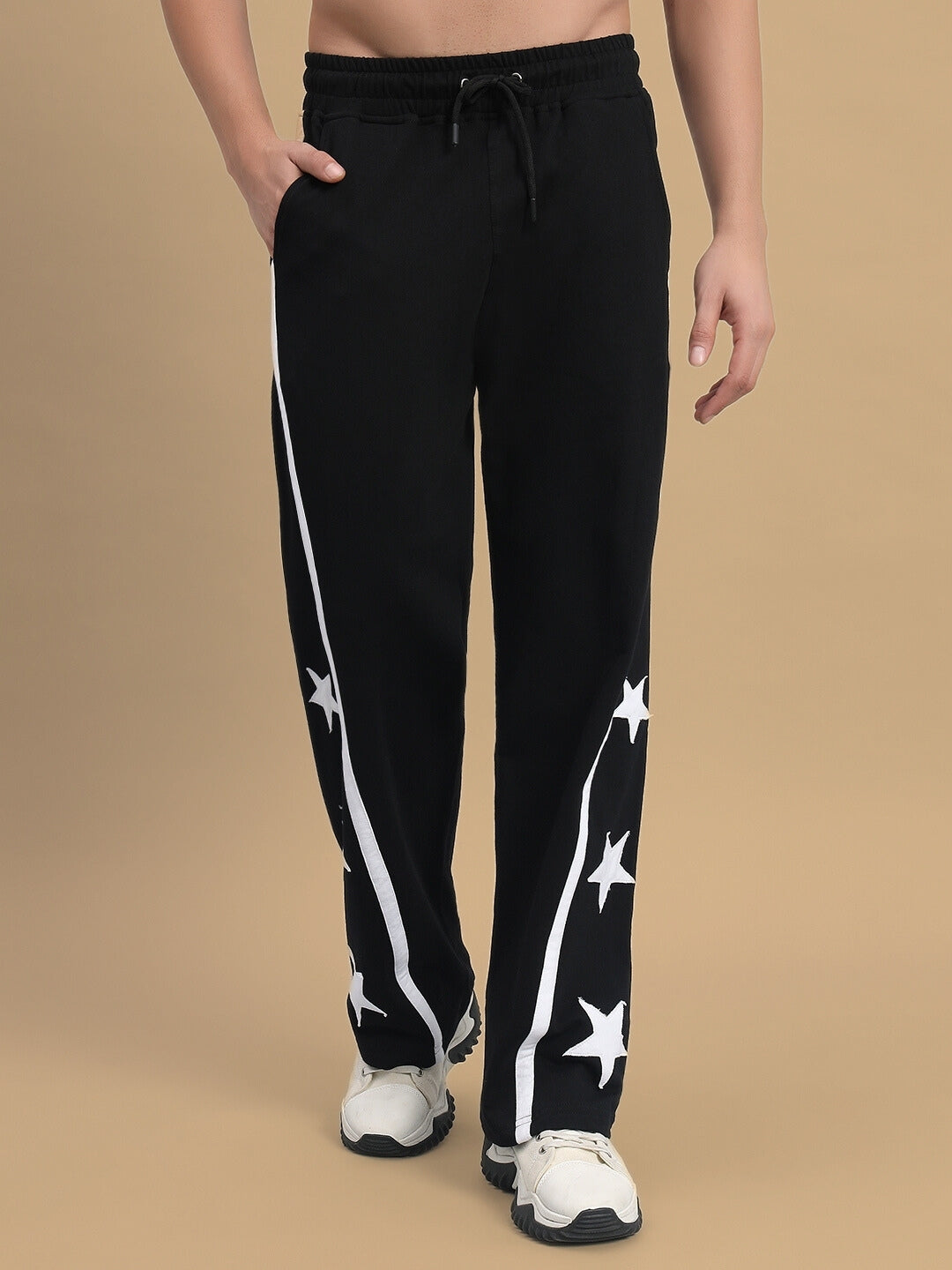 STELLAR RELAXED JOGGERS (BLACK)