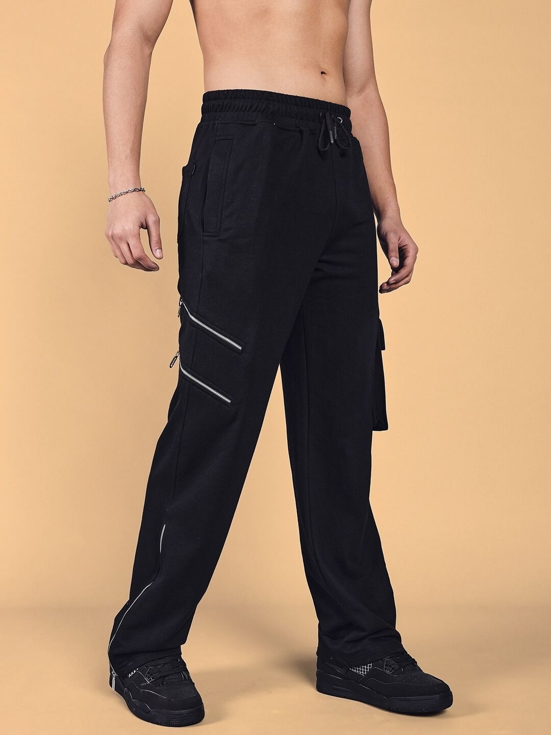 SKIDDER CARGO PANT (BLACK)