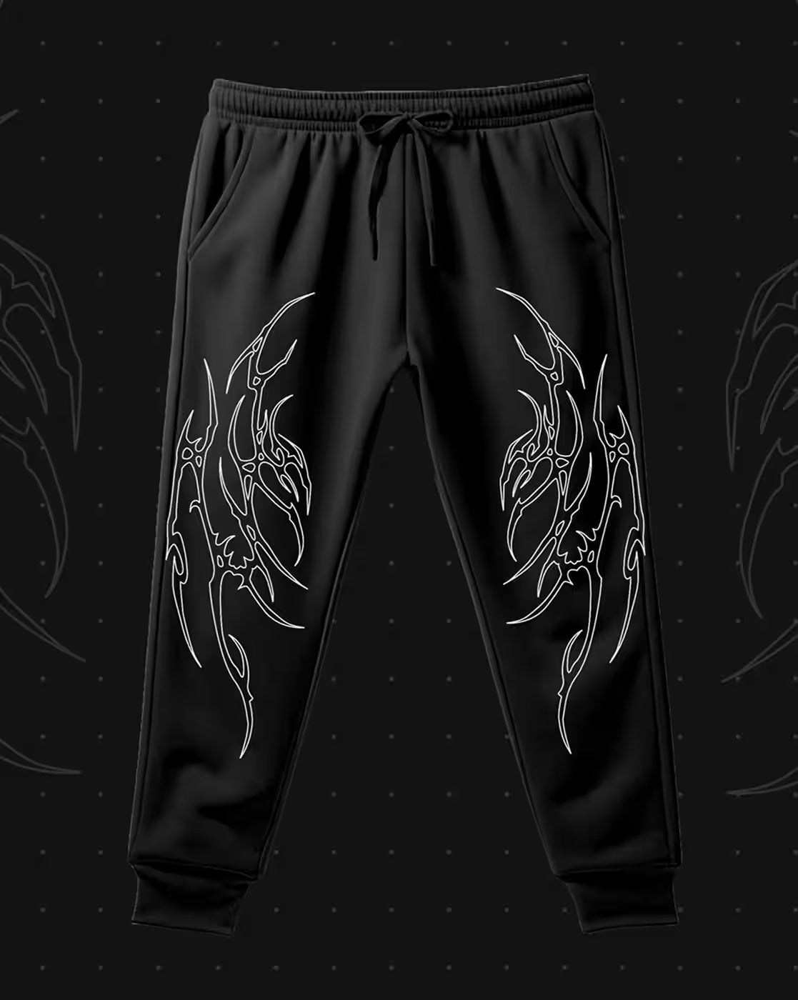 Graphic Print Jogger Pants