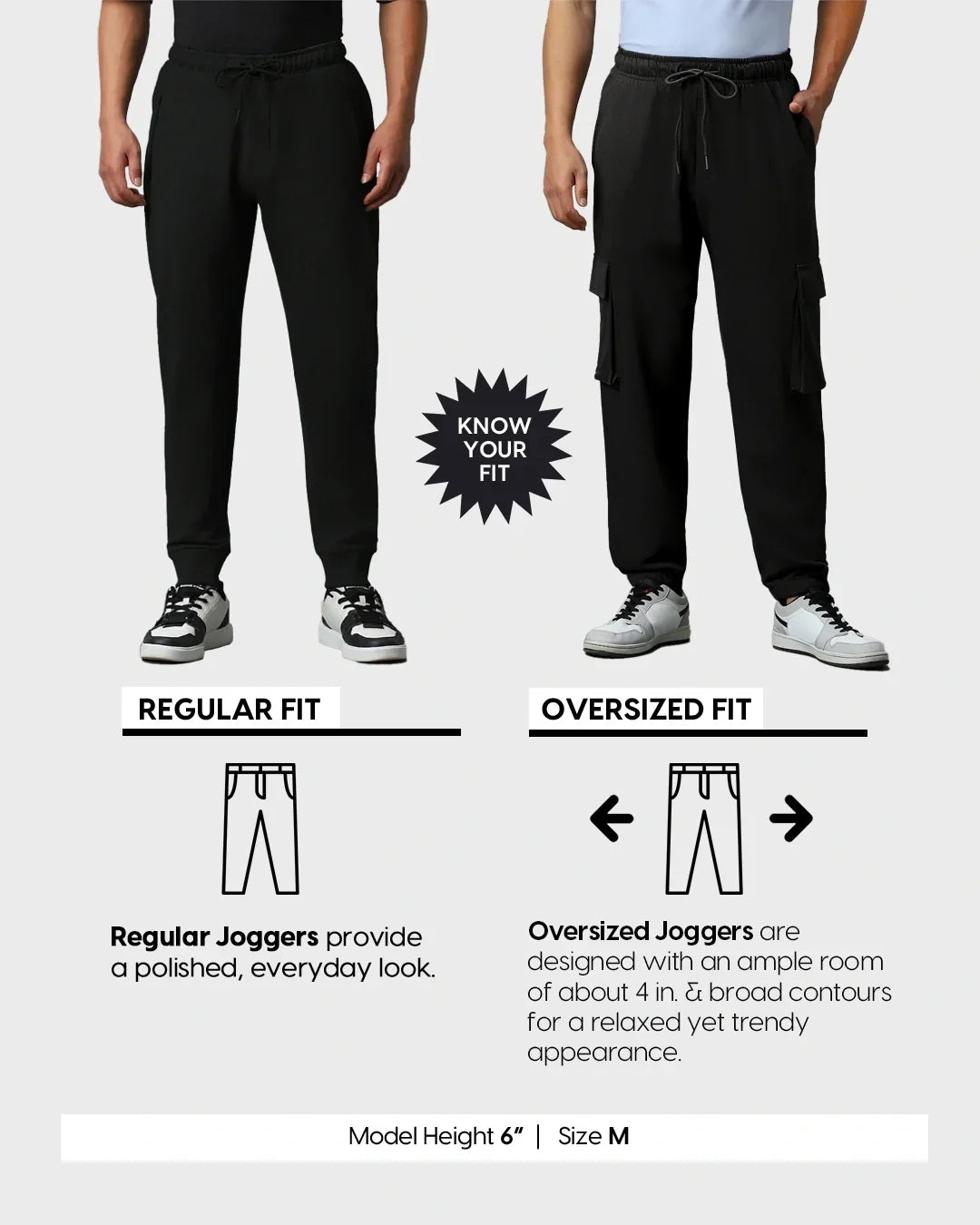 Men's Brown Chaos Typography Cargo Joggers