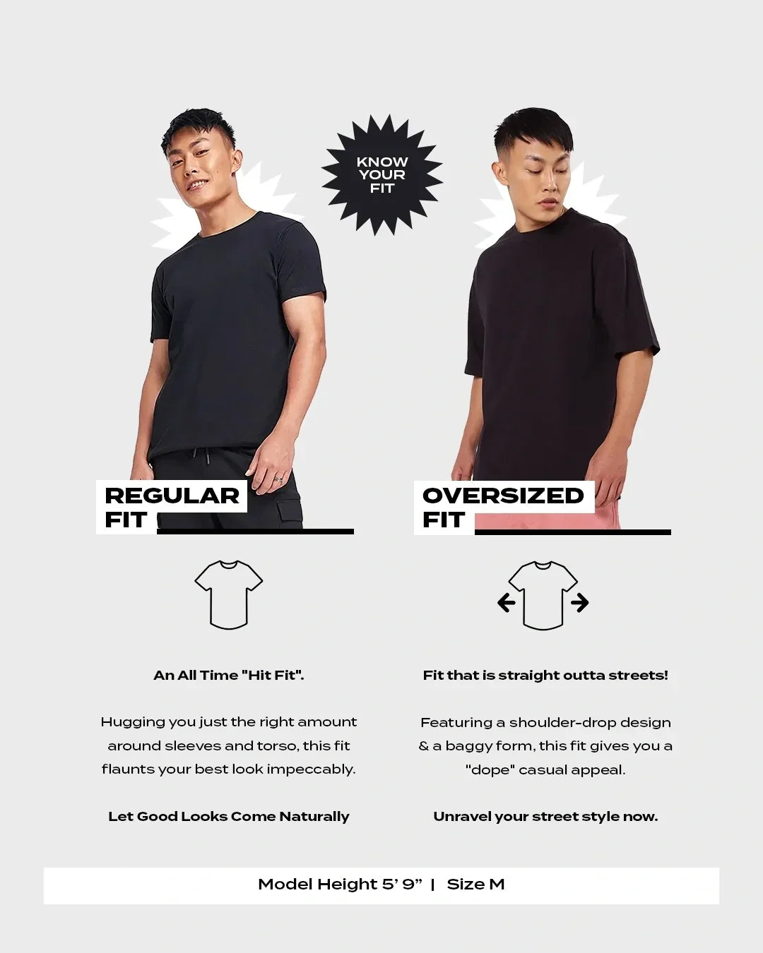 Men's Brown Hustle Typography Oversized Acid Wash T-shirt