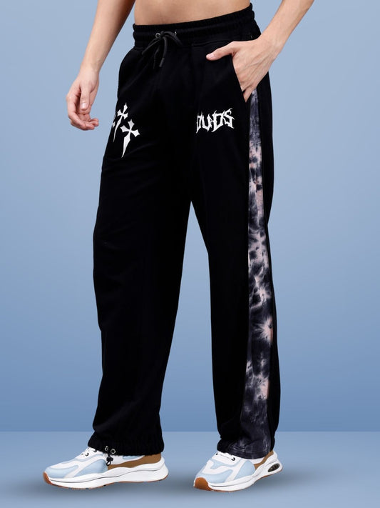 ZIPPER PANEL JOGGERS (BEIGE)