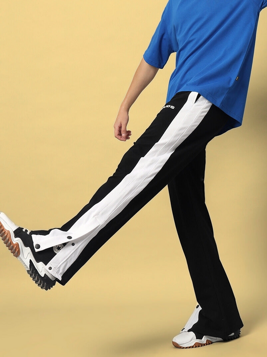 FLURRY CONTRAST JOGGERS (BLACK WHITE)