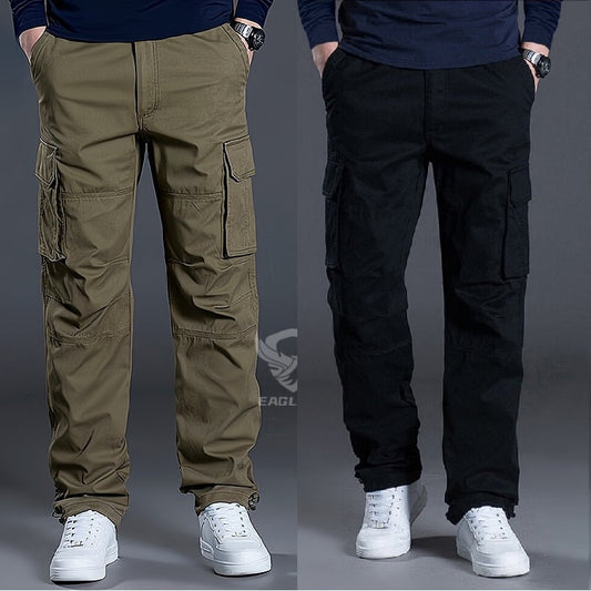 PACK OF 2 SUMMER CARGO TROUSERS